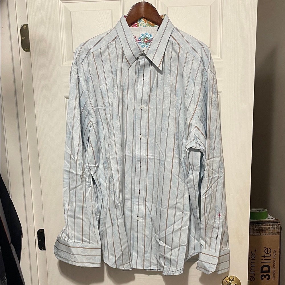 Robert Graham Men's Striped Button-Down Shirt